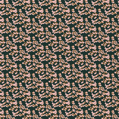Paintbrush Studio Fabrics | Imperial Garden | Petals | Green/Pink