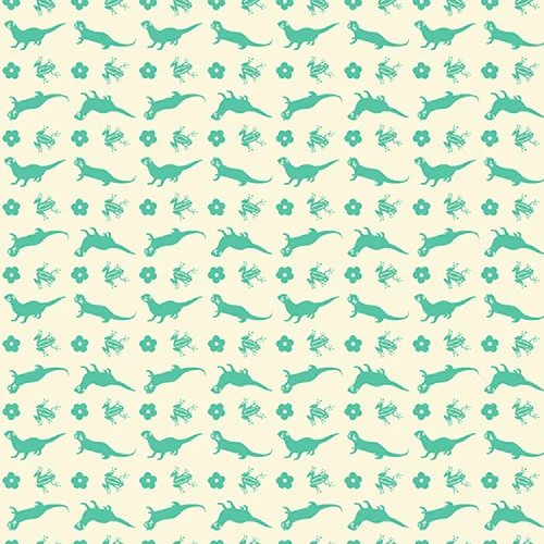 Otter Romp Stripe Teal