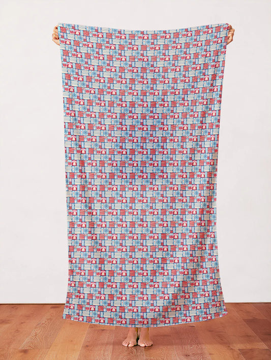 Paintbrush Studio Fabrics | BBQ Block Party | Americana | Blue