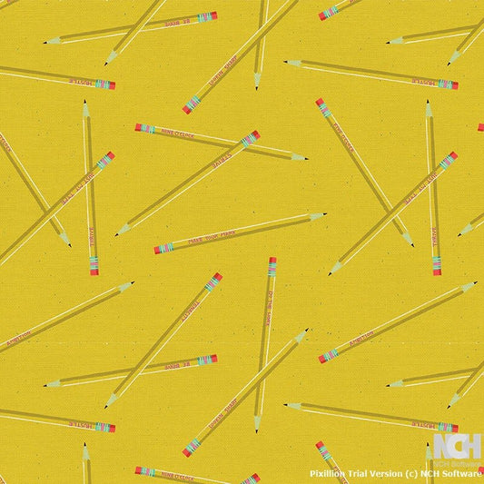 Paintbrush Studio | 9 to 5 |  Lookin Sharp | Yellow