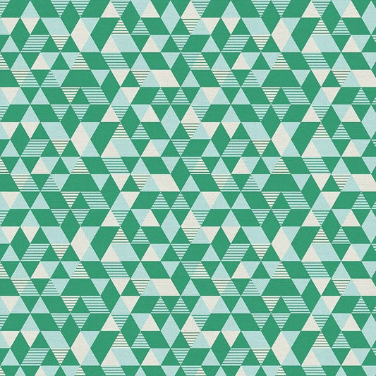 Paintbrush Studio | Geo | Katie Larson | Triangles | Green