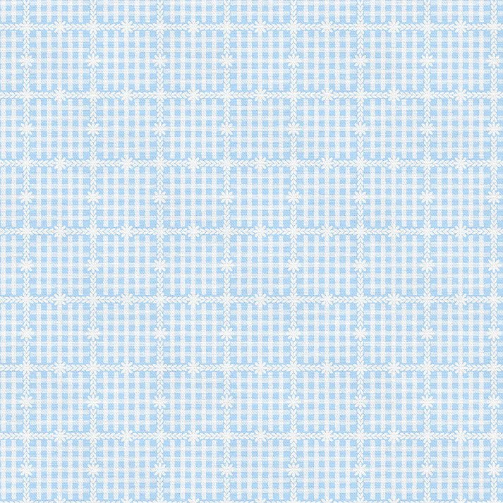 Paintbrush Studio | Cozy Cottage Blenders | Floral Gingham | Light Blue