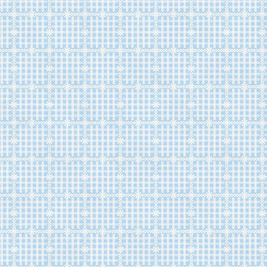 Paintbrush Studio | Cozy Cottage Blenders | Floral Gingham | Light Blue