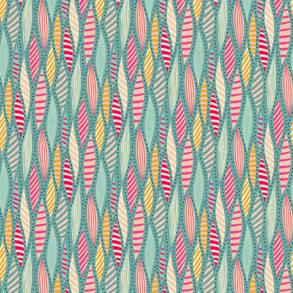 PBS | Wide Back | Paradise Birds | Feather | Light Blue