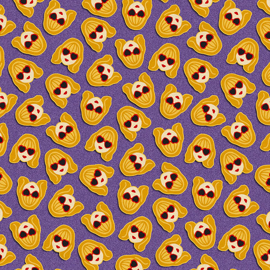 Paintbrush Studio Fabrics | Showgirl Era | Popstar Toss | Purple