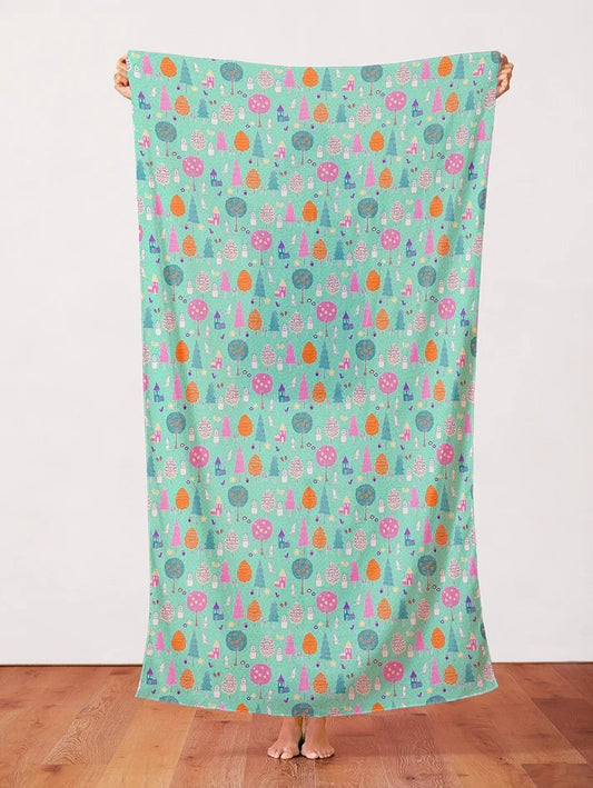 Otter Romp Village Turquoise