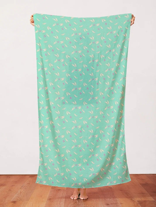 Otter Romp Swimming Turquoise