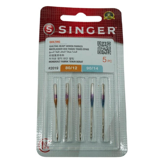 Singer | Quilting | 80/12 | 90/14 | 5PC Total
