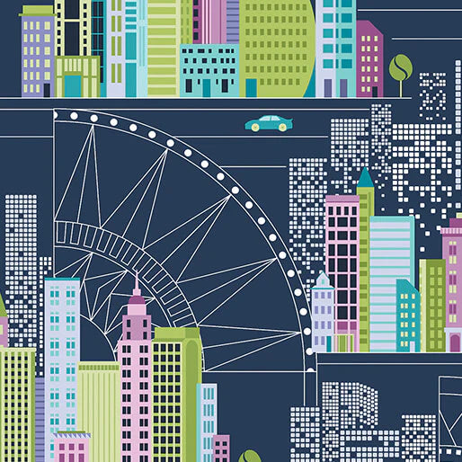 Benartex | Cityscape Night | City Night
