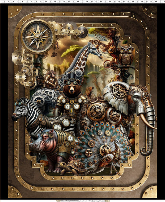 In the Beginning | Steampunk Menagerie | Jason Yenter | Style-Color 1ST-1 | Panel