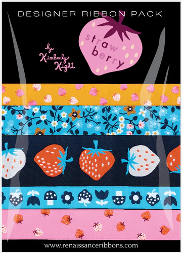 Ribbon | Strawberry | Kimberly Kight  | Ruby Star Society