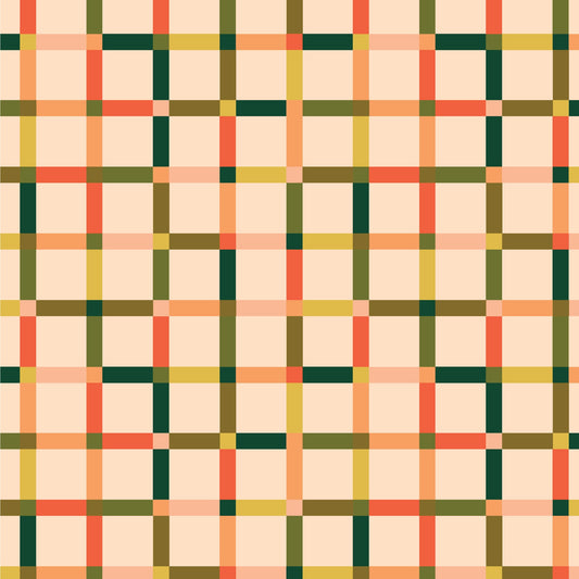 Cloud9 | Poppy Fields | Poppy Plaid | Ivory | MK Surface