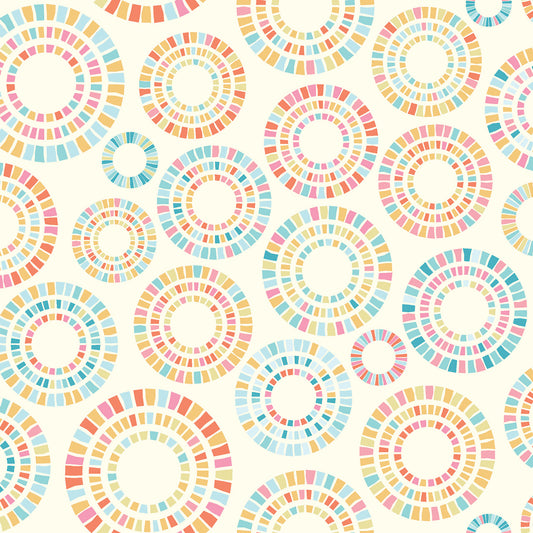 Benartex | Cityscape | Day | Traffic Circle Cream