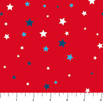Northcott | America 250 | Stars | Red