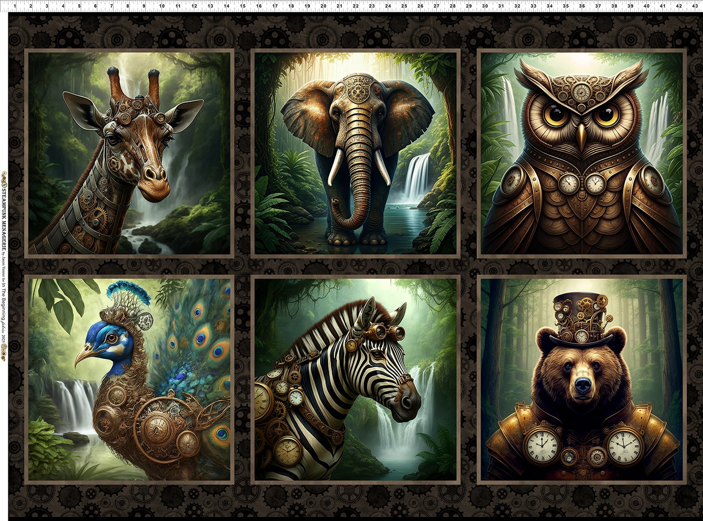 In the Beginning | Steampunk Menagerie | Jason Yenter | Style-Color 2ST-1