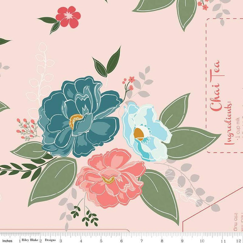 Riley Blake | Beveryly McCollough | Afternoon Tea | Ballerina | 3yd Wideback