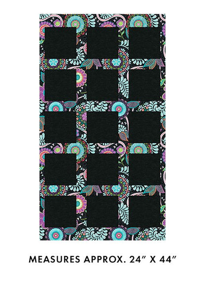Benartex | Endless Square Charcoal