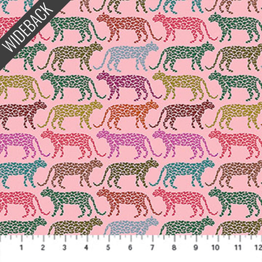 Anna Maria Textiles | Backings No. 4 | Saunter | Pink | 108" Wideback