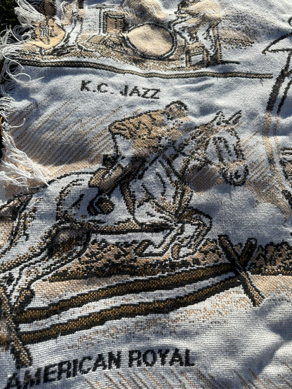 Throw | City of Fountains Kansas City | Vintage | Curated Collection
