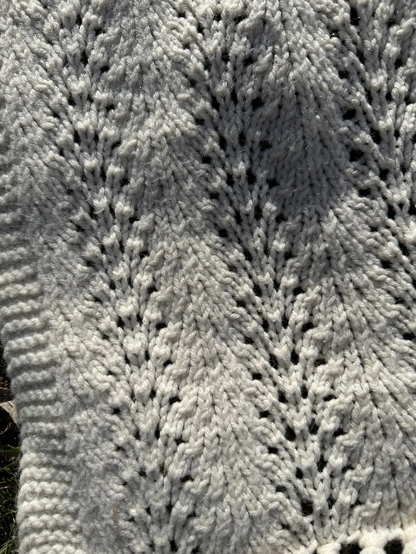 Handmade Afghan | White | Curated Collection