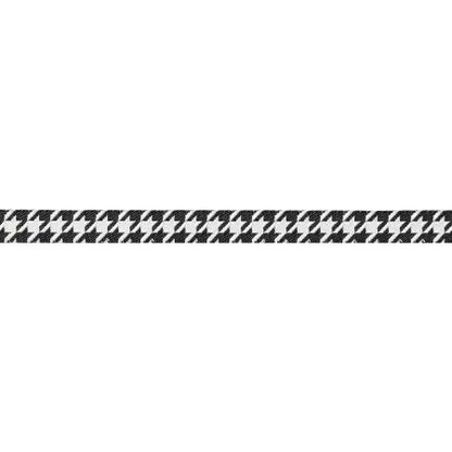 Ribbon | Hounds Tooth in Cream 3 |8in | Stacy Iest Hsu | Sold by the Yard 
# SIH-137-10MM-COL03