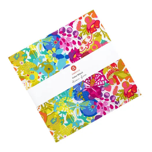 Andover | Color Wheel | Alison Glass | 10 X 10 Squares (42)