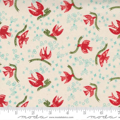Moda | Cheer and Merriment | Good Tidings Novelty Bird | Natural