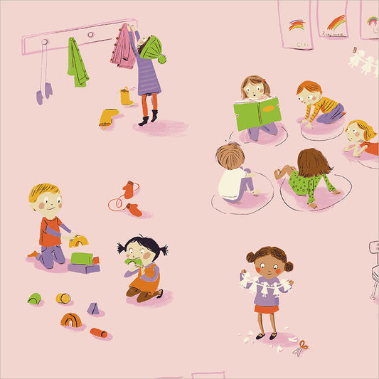 Kindergarten Pink from Heather Ross Favorites by Windham Fabrics