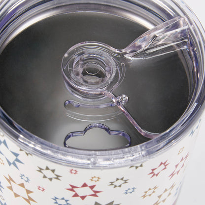 Star Quilt Coffee Tumbler