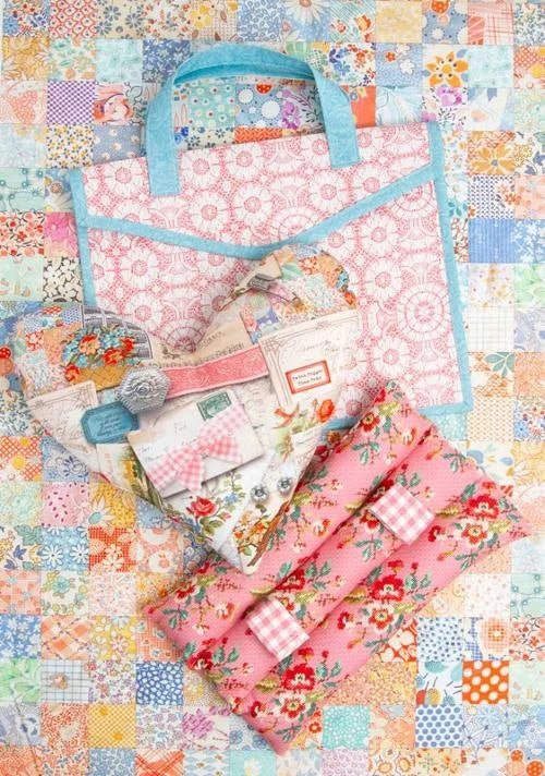 Moda | Leather & Lace and Amazing Grace | Cathe Holden | Stitch Pink Project Pack