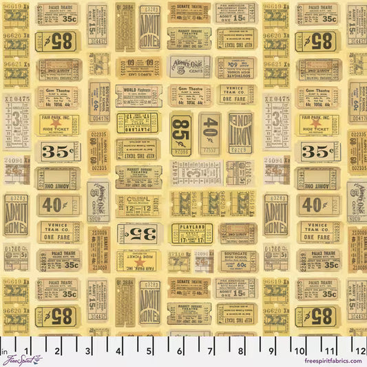 FreeSpirit | Tim Holtz | Palette Yellow | Yellow Tickets | Yellow
