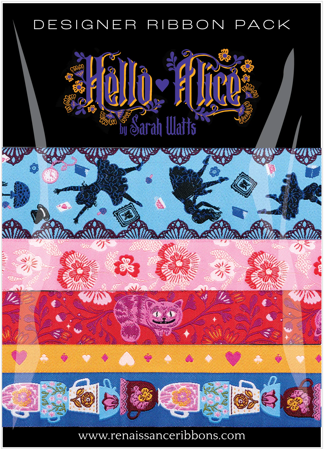 Ribbon | Hello Alice Ribbon Pack | Sarah Watts | Ruby Star Society