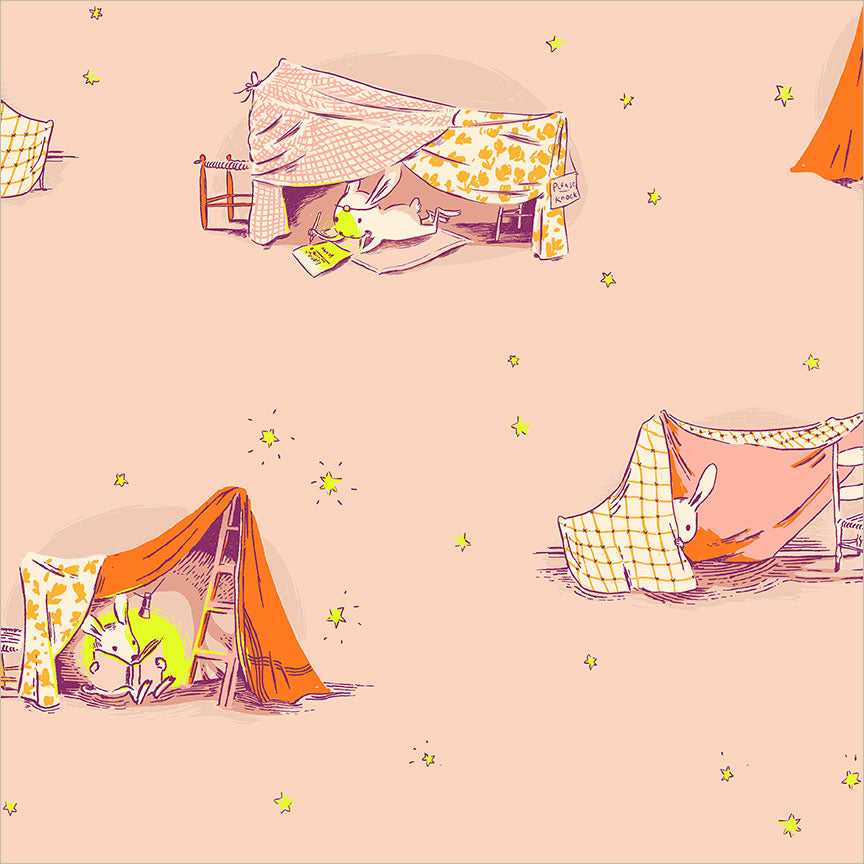Quilt Tent Blush from Heather Ross Favorites by Windham Fabrics
