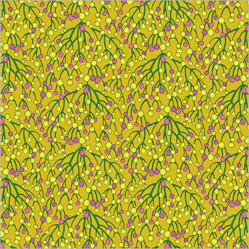 Windham Fabrics | Sallly Kelly | Sunshine | Huckleberry | Chartreuse