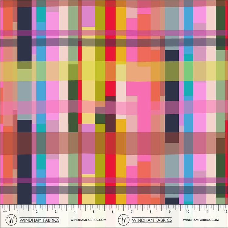 Windham Fabrics | Happy Place | Passage | Multi | 55373D-1 | Annabel Wrigley