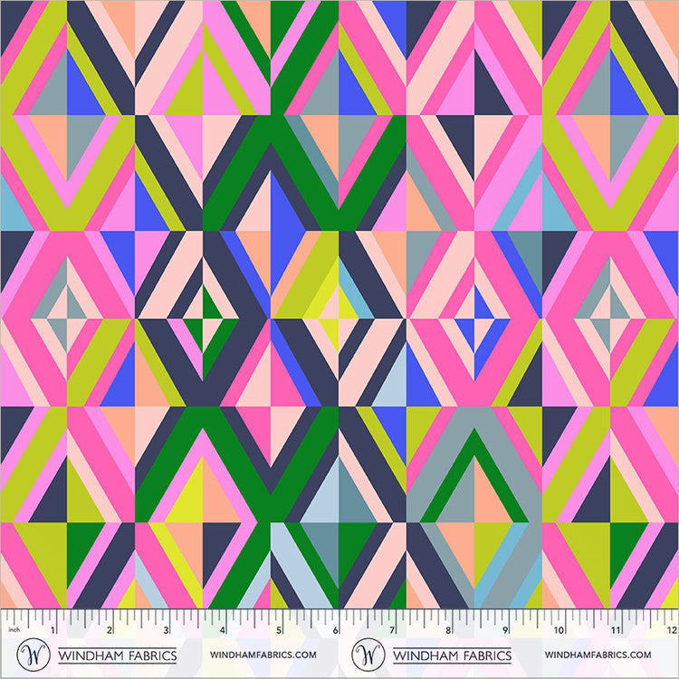Windham Fabrics | Happy Place | Diamonds | Bejeweled | 55374D-5 | Annabel Wrigley