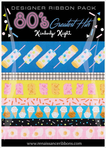 80'S GREATEST HITS DESIGNER PACK | 7 RIBBON DESIGNS