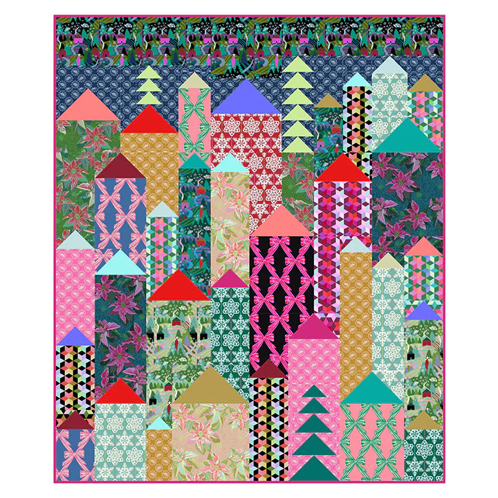 Anna Maria Textiles | Cozy Christmas Quilt Pattern