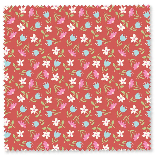 Felicity Fabrics | Spring Strawberries | Floating Flow | Shannon McNabbers
