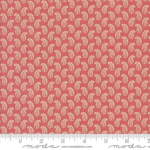 Moda | Rouenneries Trois | French General | Cherie Set Paisley | Faded Red