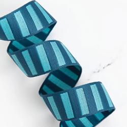 Moda | Bold Stripe Web | Webbing | Peacock/Turquoise | SSCWEB-07
