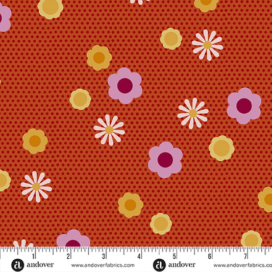 Andover | Birdie by Libs Elliott | Tiger Pin Dot Posy