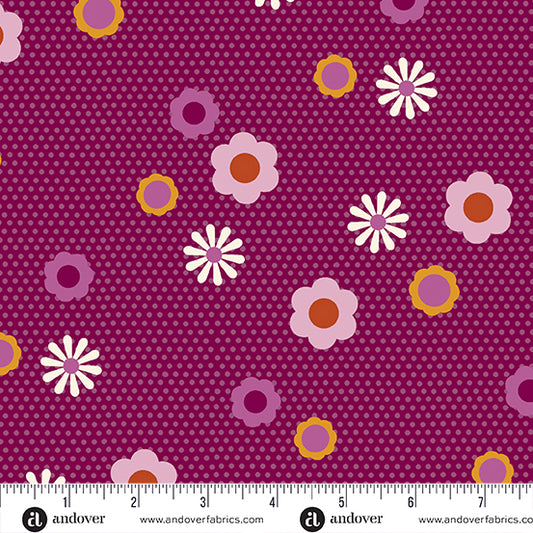 Andover | Birdie by Libs Elliott | Cherry Pin Dot Posy
