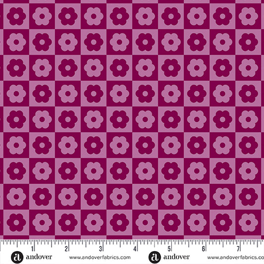 Andover | Birdie by Lobs Elliott | Cherry Checker Bloom
