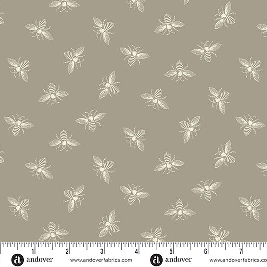 Andover | Petite Beehive | A-1316-C | Greige Petite Bee