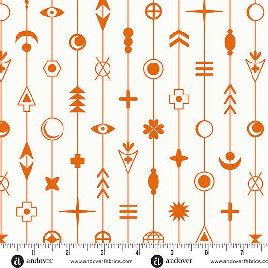 Andover | Sun Print Whisper | Gaze | Flame | A-1554-O