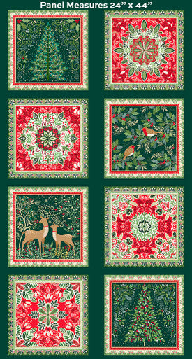 Andover | Enchanted | Enchanted Panel Multi | Makower UK