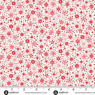 Andover | Scandi | Star | Red | Makower UK