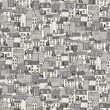 Andover | Scandi 2020 | House | Grey | Makower UK