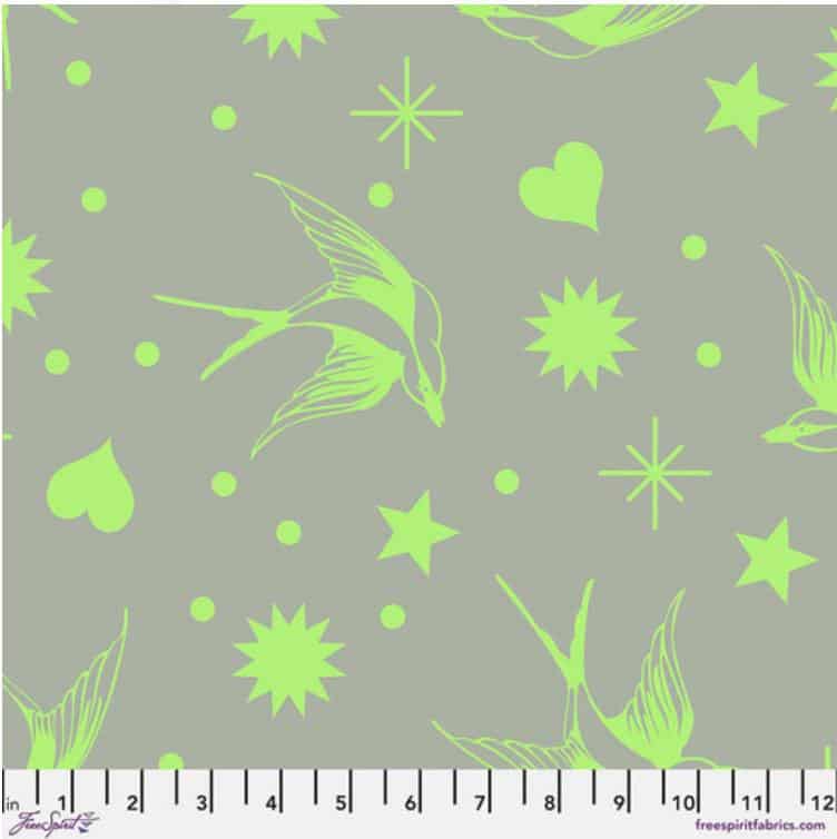 Free Spirit | Tula Pink | Neon True Colors | Neon Fairy Flakes | Karma